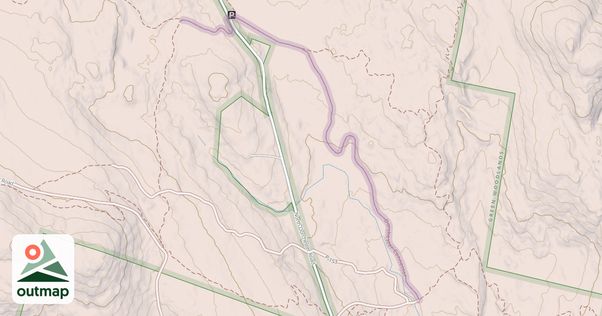 Map of Dorchester Connector