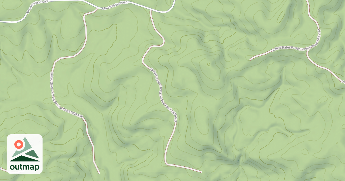 Map of USFS National Forest System Roads {53B5A221-242B-4624-AE5F-5152A1CEE5C1}