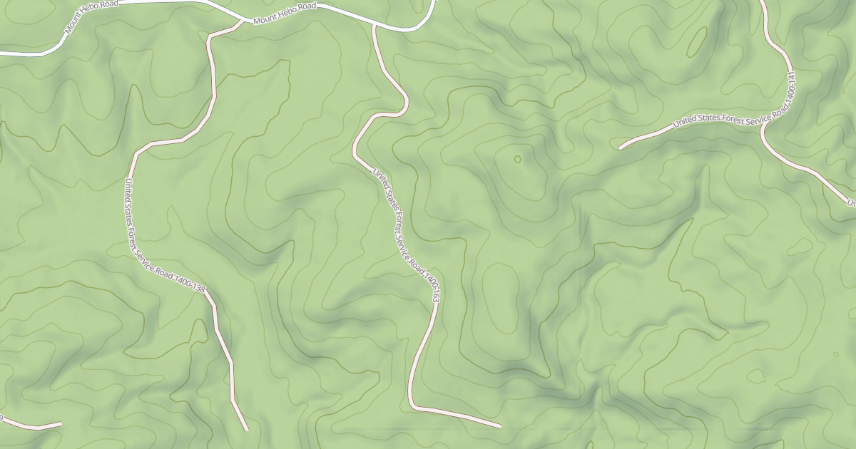 Map preview of USFS National Forest System Roads {53B5A221-242B-4624-AE5F-5152A1CEE5C1}