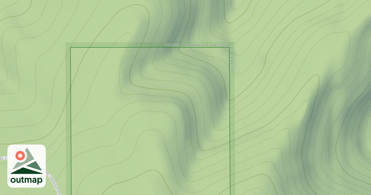 Map of Hill Ohv