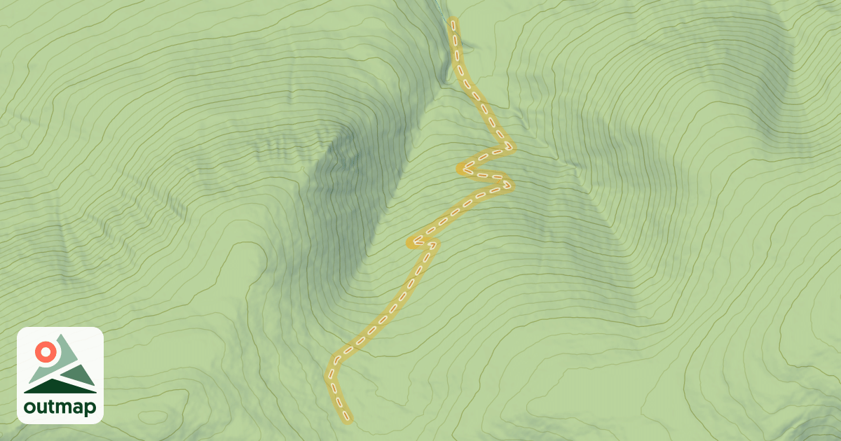 Map of Montée de May West