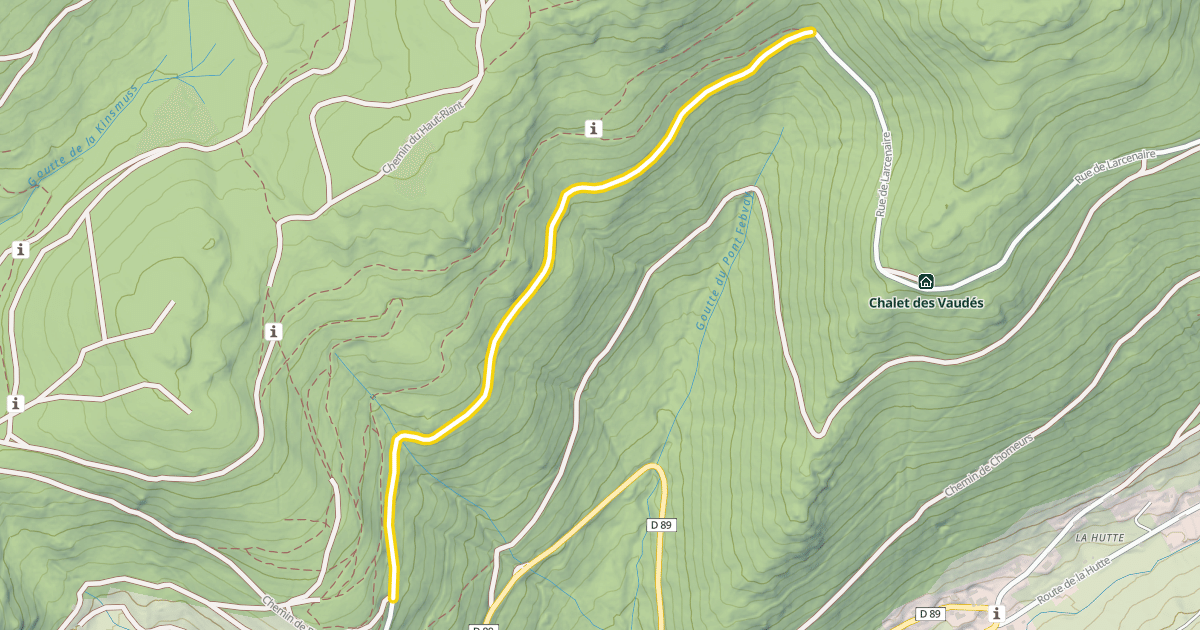 Map preview of Rue de Larcenaire