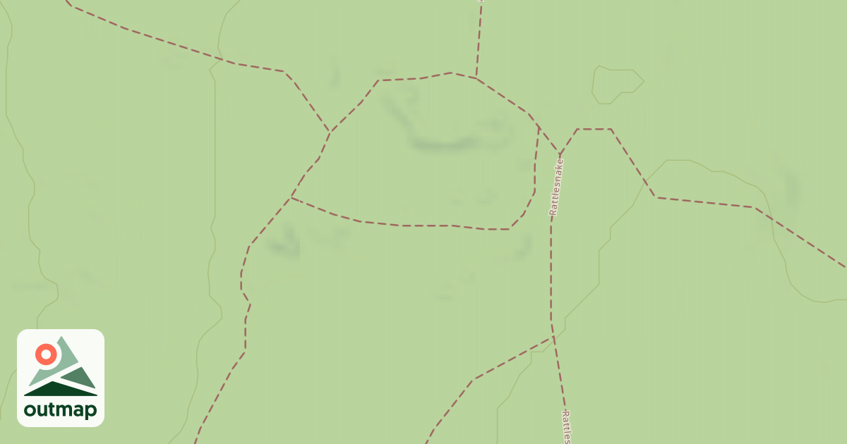 Map of Rattlesnake Hill Trail
