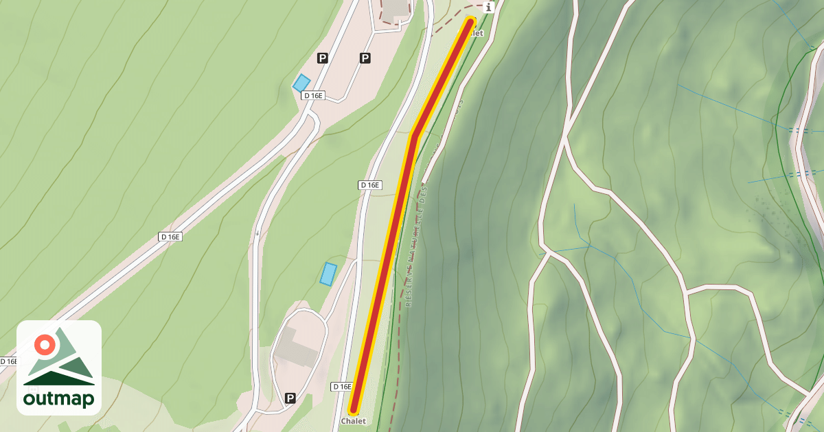 Map of Chalet