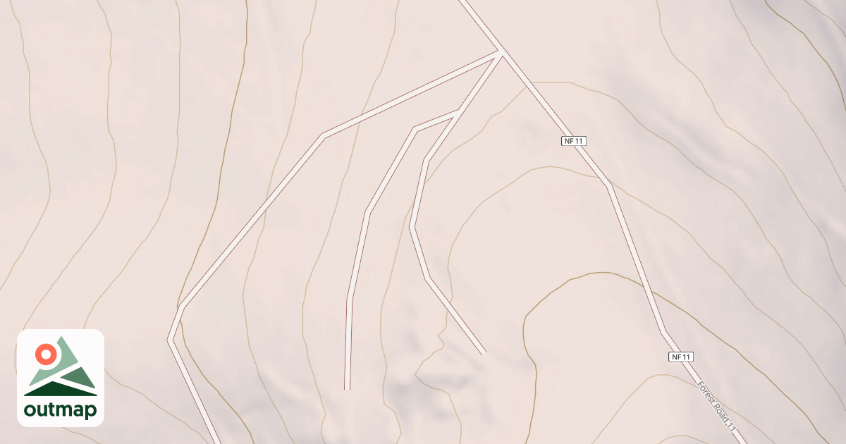 Map of USFS National Forest System Roads {8332D22E-95B0-47A5-83D2-29C232876A9D}