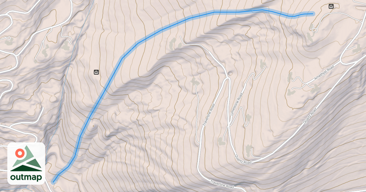 Map of Sunset Boulevard
