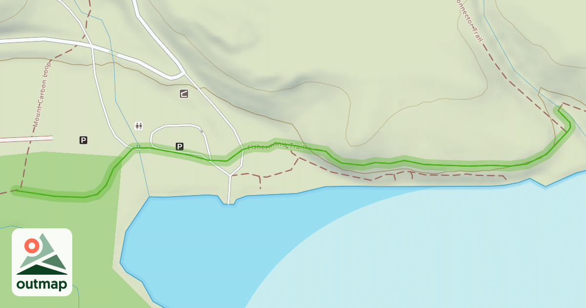 Map of Fisherman's Trail