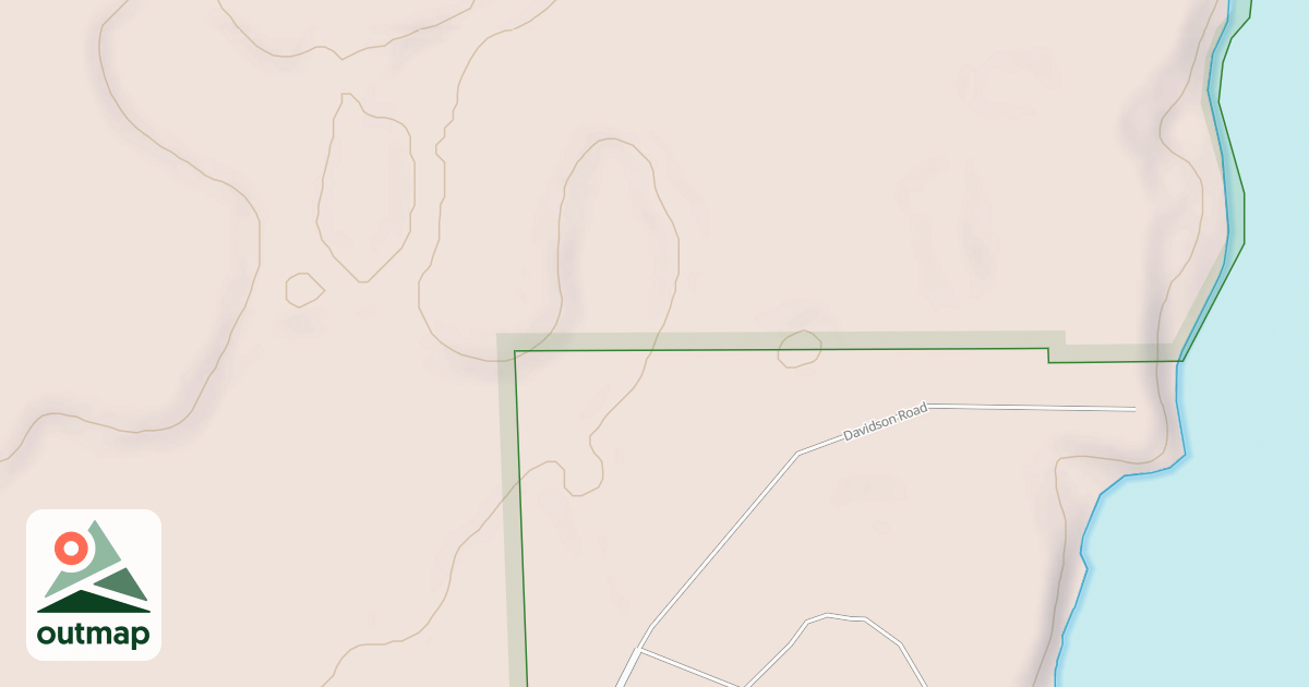 Map of DAVIDSON ROAD SPUR BA