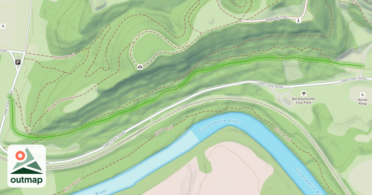 Map of Cliffside Trail
