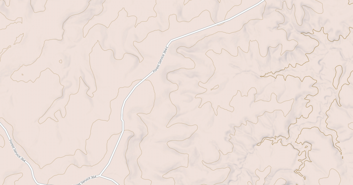 Map preview of USFS National Forest System Roads {64F32821-C5A9-4202-8DC7-C85907C3BCE4}