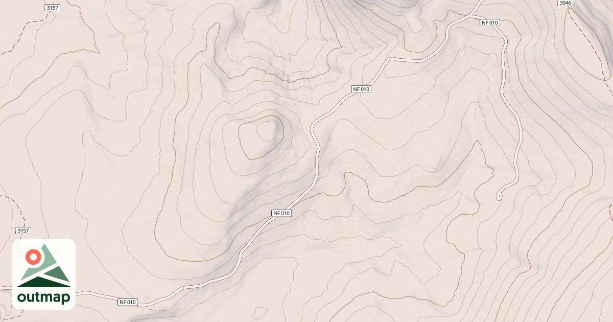 Map of USFS Motor Vehicle Use Map Roads {6A049FB0-D98B-4894-A7D8-9CB5A0518EA9}