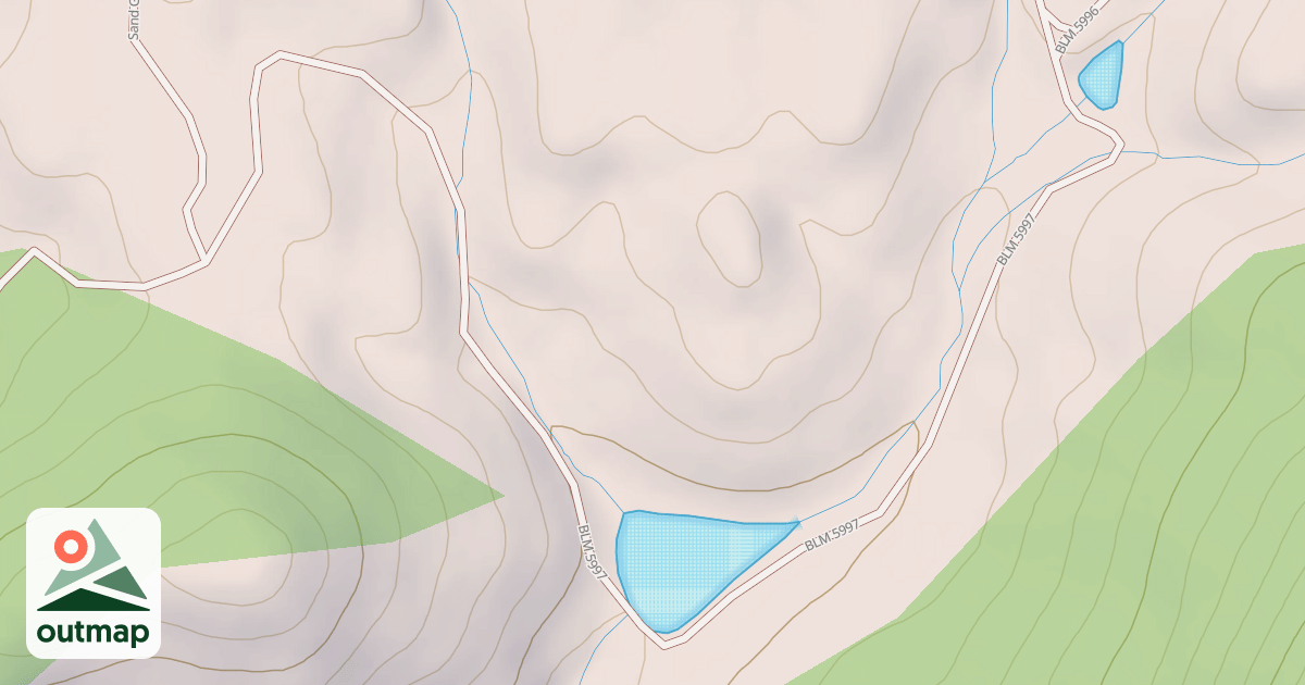 Map of BLM National GTLF Public Motorized Roads 61fc1e0c-9585-4a4e-a878-7e2335452a06