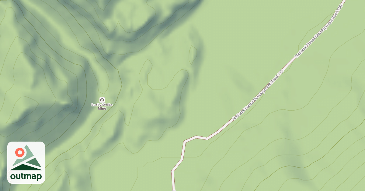 Map of USFS Motor Vehicle Use Map Roads {4E83C79B-A22C-49C3-A55F-683B7A7FD857}