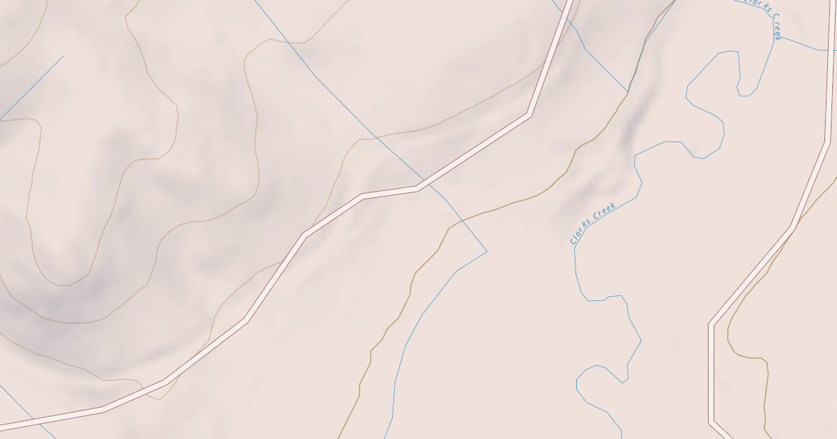 Map preview of CLARKS WEST SPUR