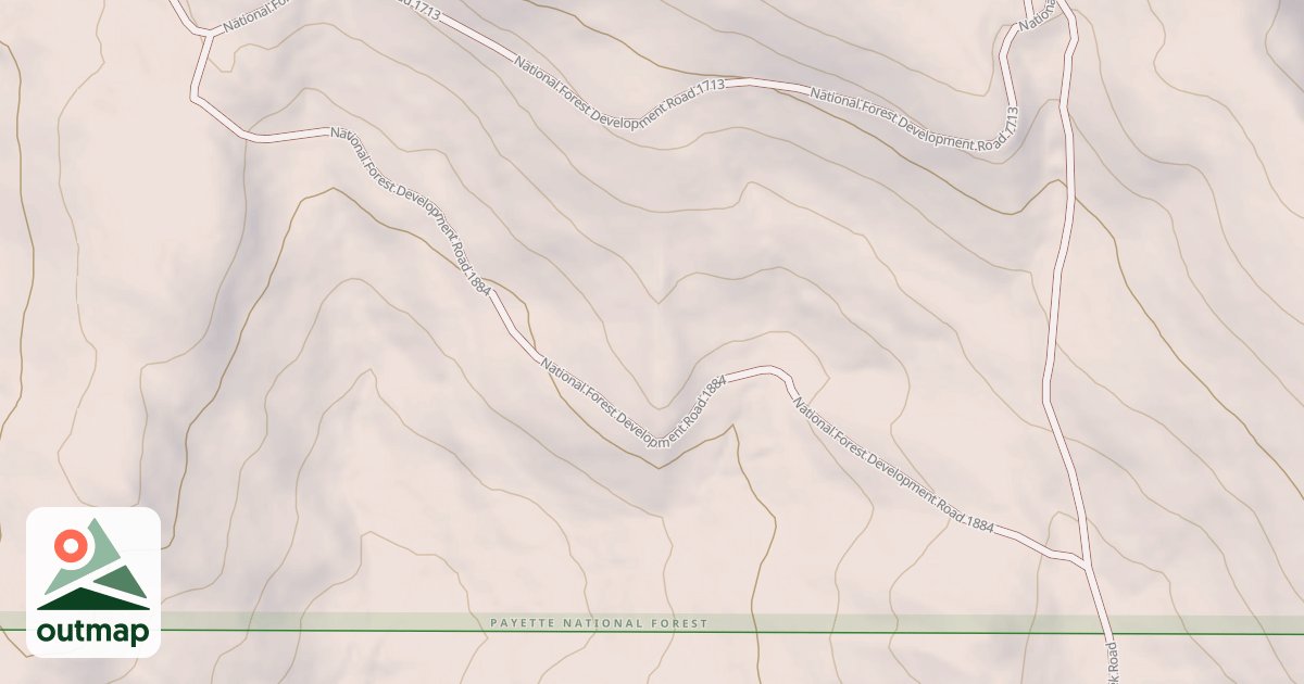 Map of JENKINS CREEK