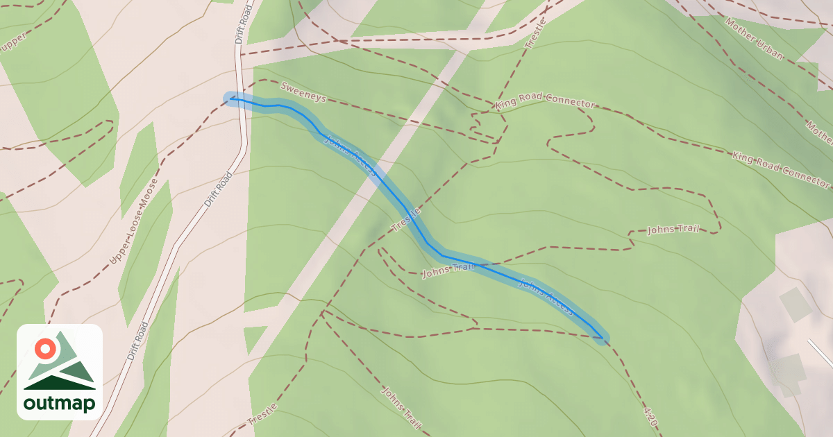 Map of Johns Access
