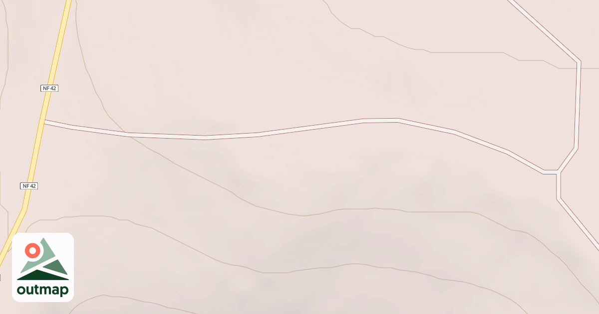 Map of USFS National Forest System Roads {BB1EF71A-848C-4645-AED1-066B245B15CD}
