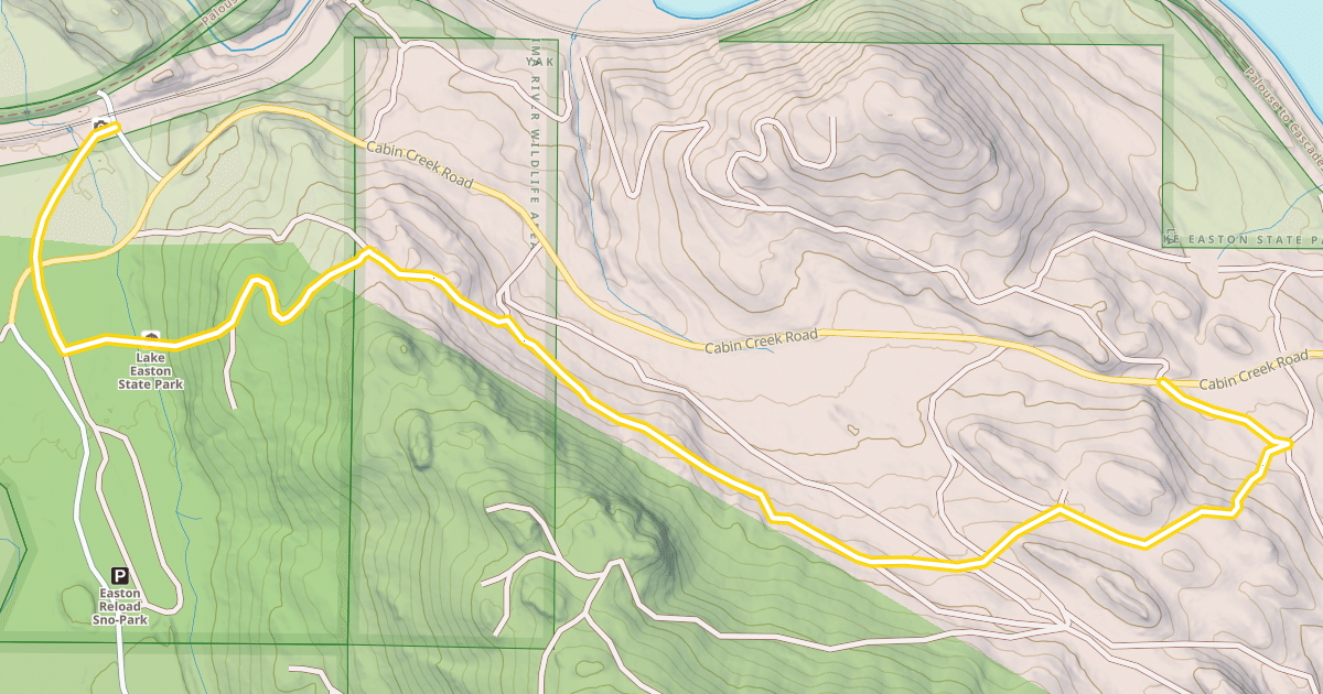 Map preview of Unnamed Snowmobile Trail