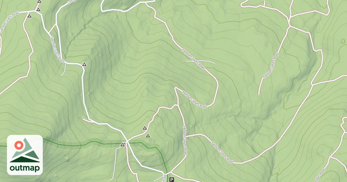 Map of FAIRBURN SPURS
