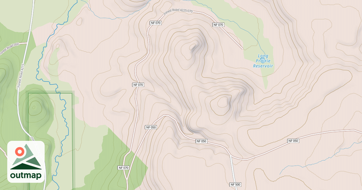 Map of USFS Motor Vehicle Use Map Roads {001EAFED-4B32-48BA-8C04-16B2CD587342}