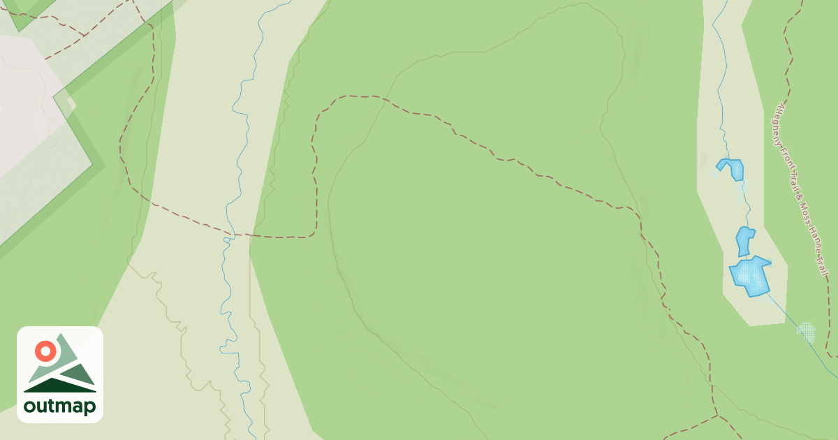 Map of Black Moshannon State Park Trails