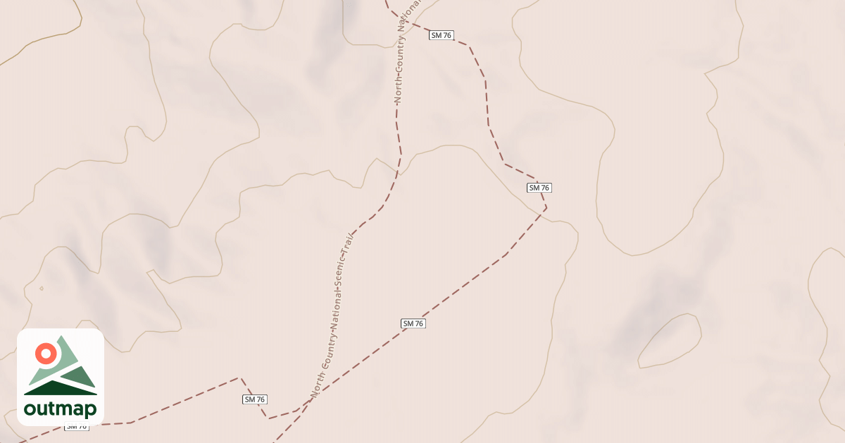 Map of Kalkaska Trail