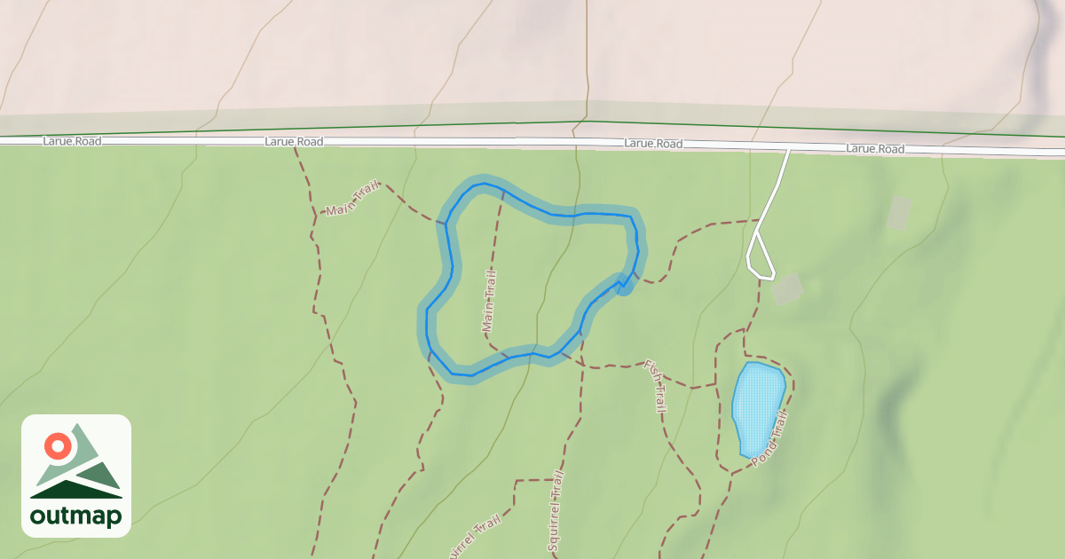 Map of Main Trail