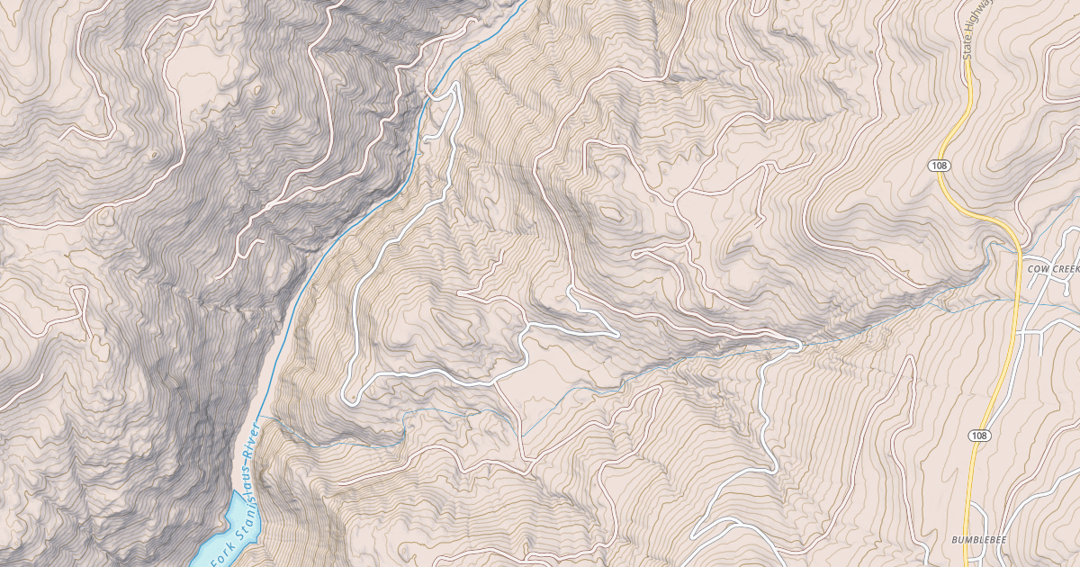 Map preview of HELLS HALF ACRE ROAD