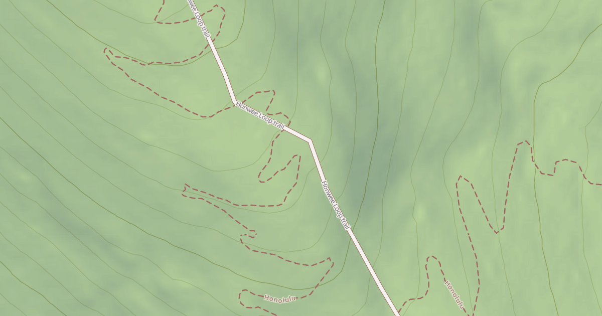 Map preview of Honwee Loop Trail