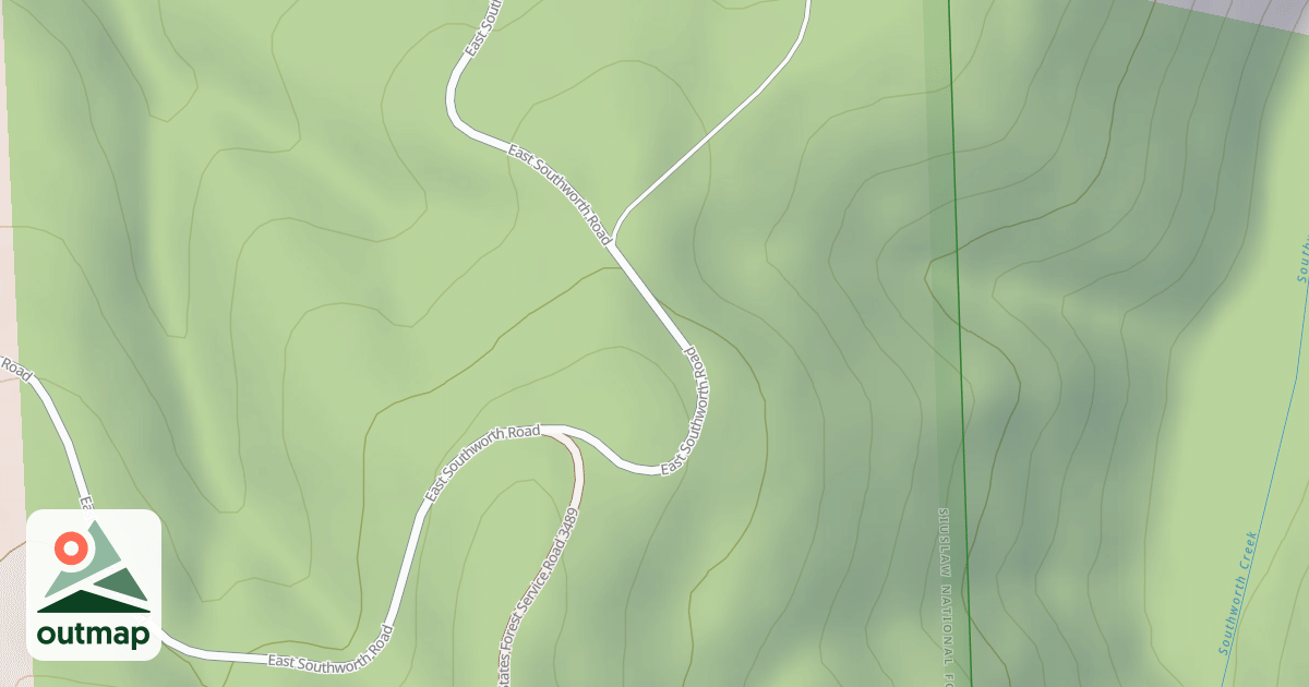 Map of USFS Motor Vehicle Use Map Roads {E70DFA91-DEB1-4683-99EC-5ACDDD69287B}