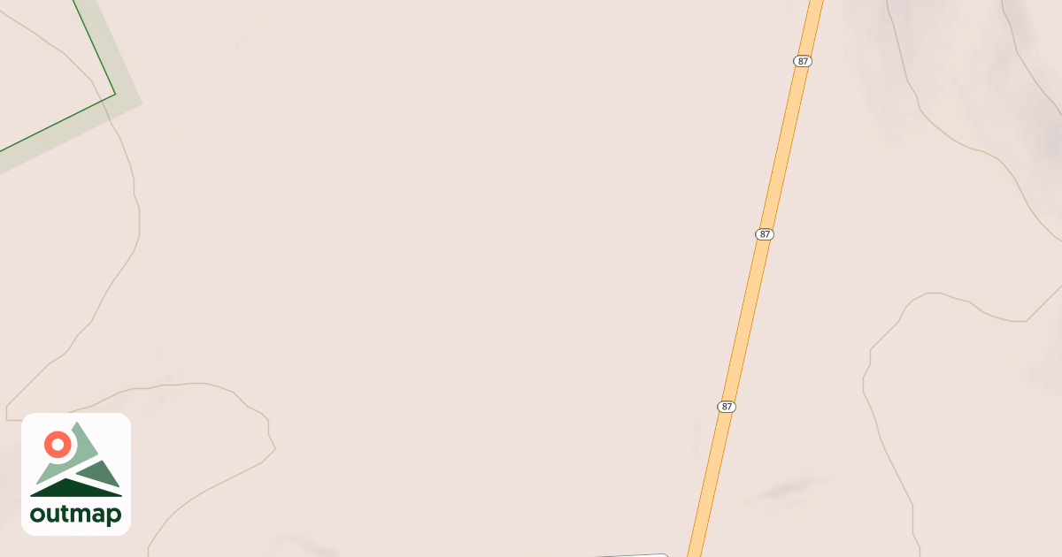 Map of USFS Motor Vehicle Use Map Roads {24058C57-6C40-4F69-9226-442EA290EA7F}
