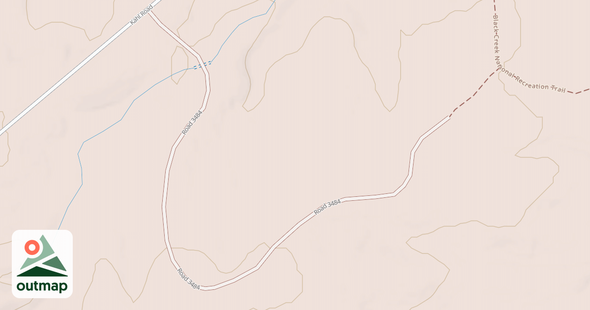 Map of 3484