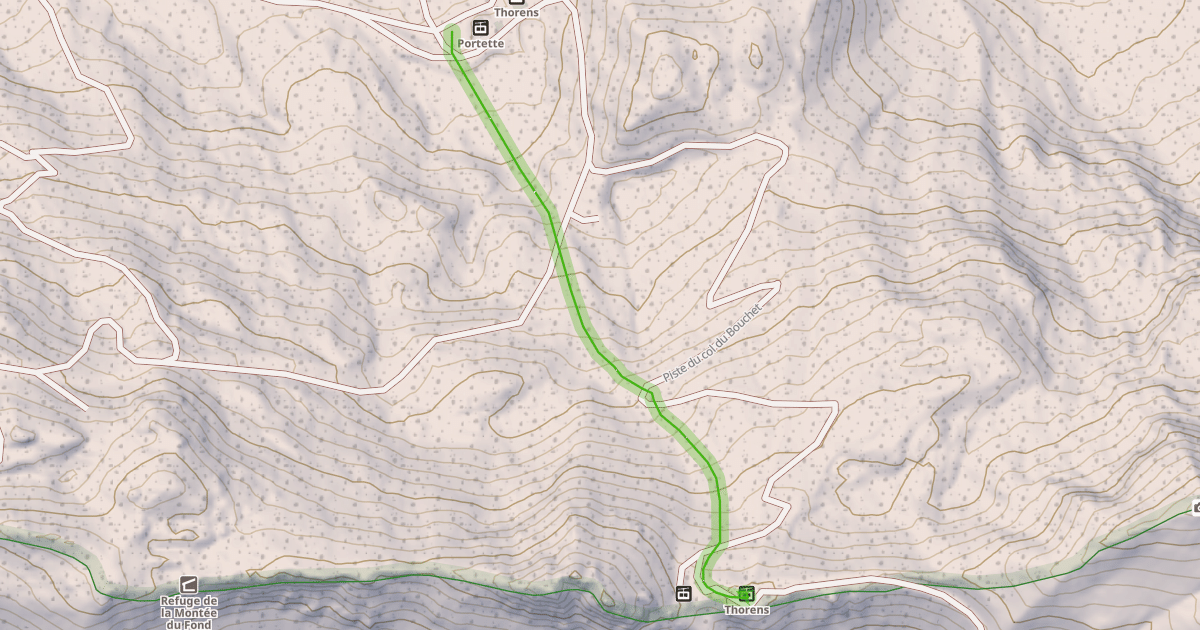 Map preview of Chocard