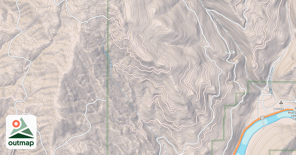Map of BORDER