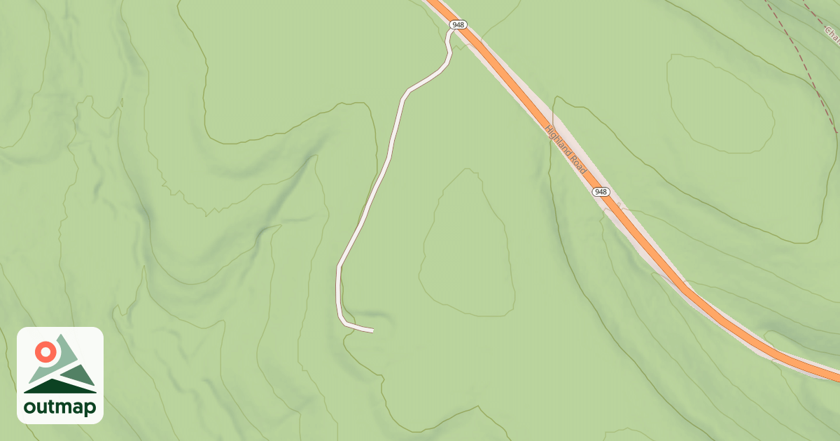 Map of TURKEY ROOST