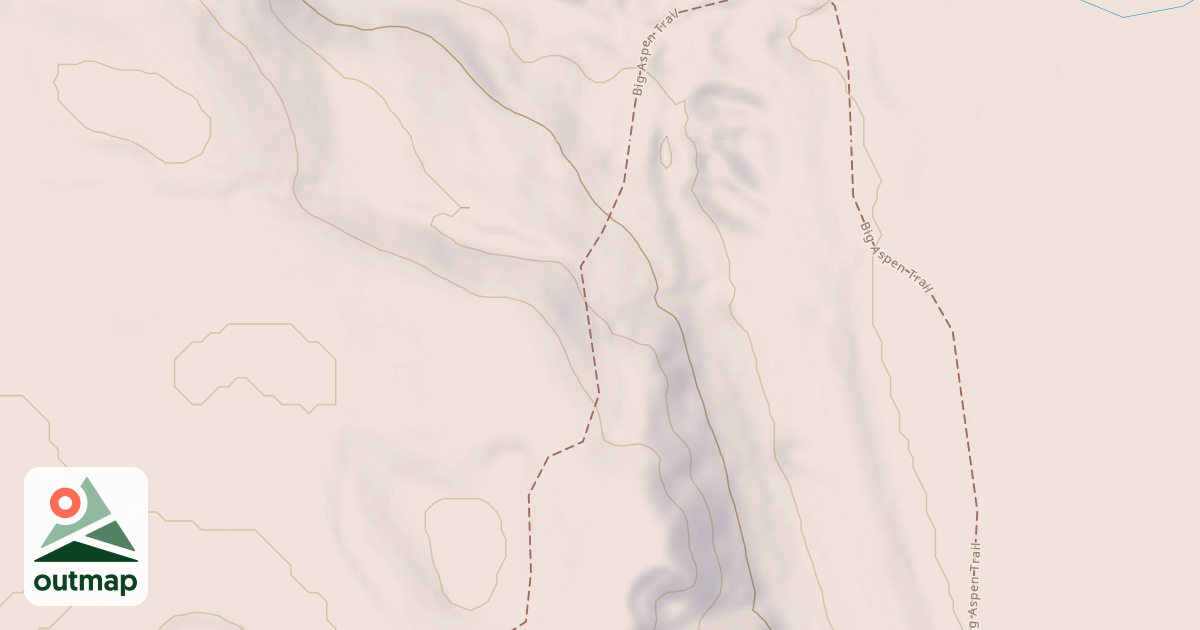 Map of Big Aspen Spur D