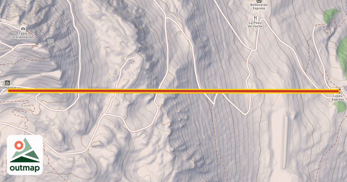 Map of Loyes Express