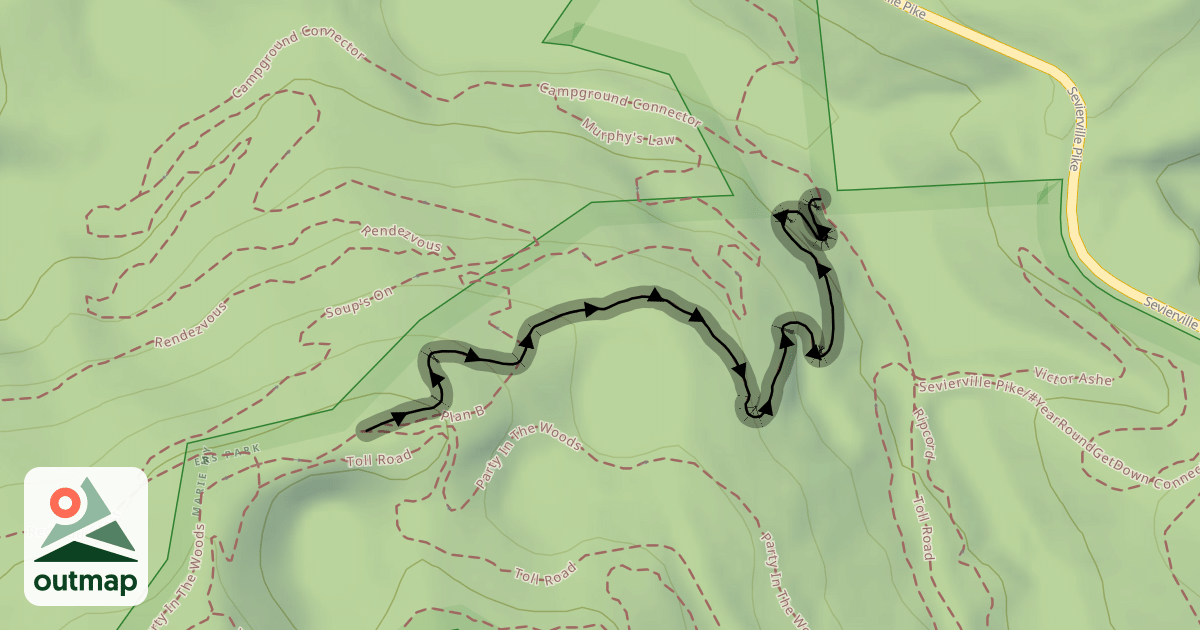 Map of Giddy Up