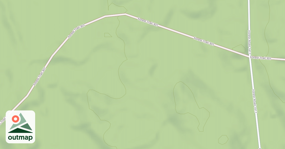 Map of FR 1417D