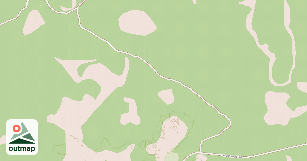 Map of USFS Motor Vehicle Use Map Roads {E9417C4C-1D02-470B-AD37-D72985336DBD}