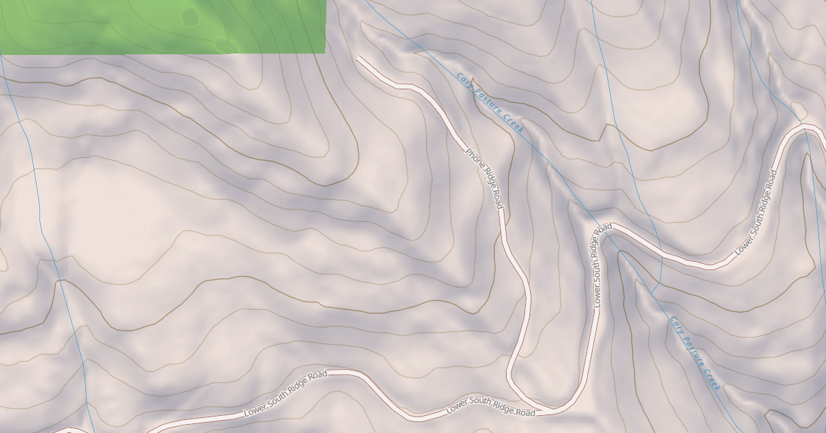 Map preview of PHONE RIDGE