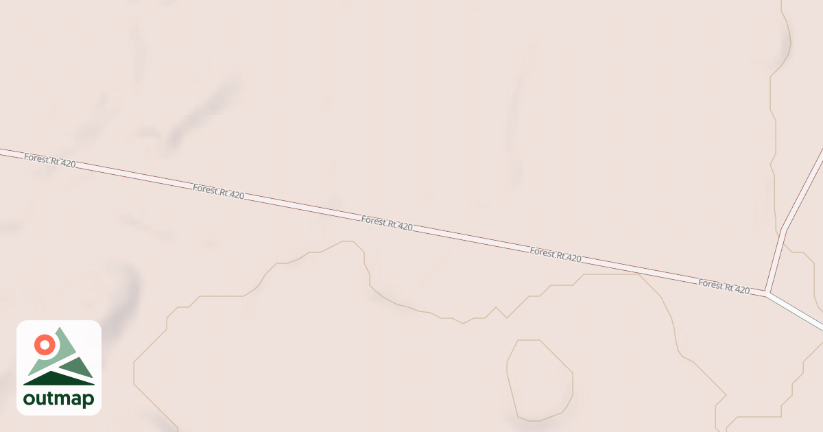 Map of CRANBERRY LAKE