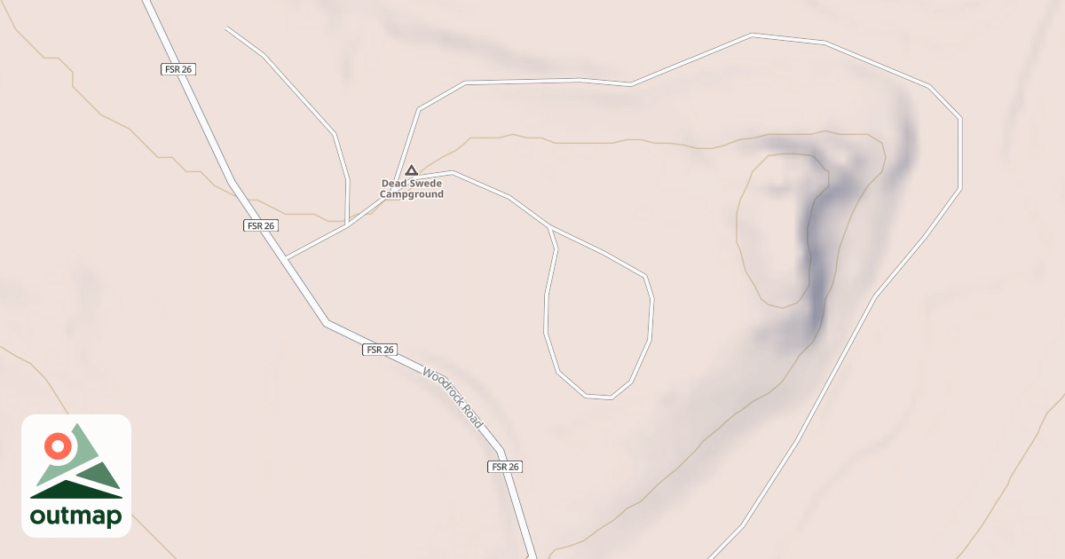 Map of DEAD SWEDE C.G. (A)