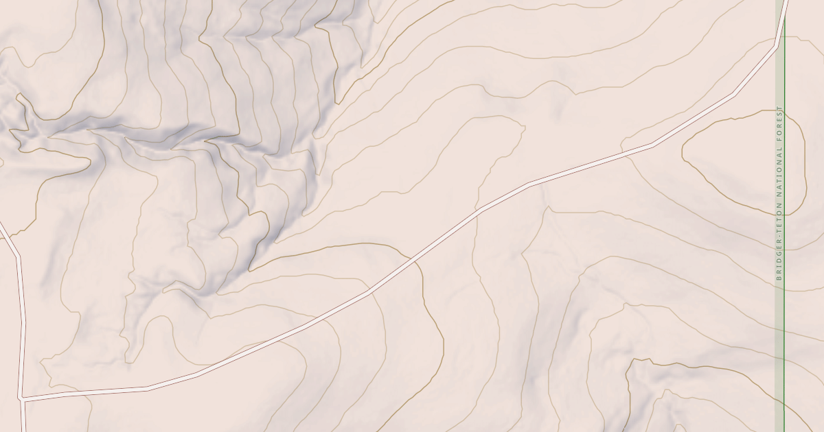 Map preview of BARE MOUNTAIN SPUR