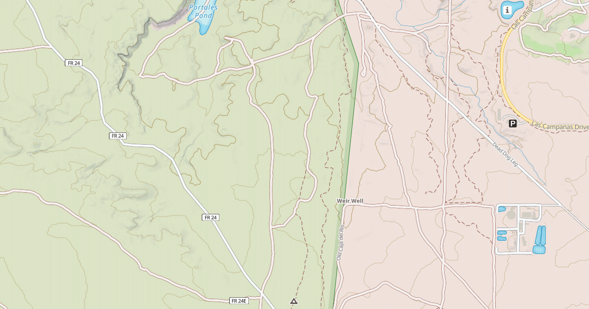 Map preview of USFS National Forest System Roads {0E21A7EB-0AD6-409E-8E61-6E0BFC1F9616}