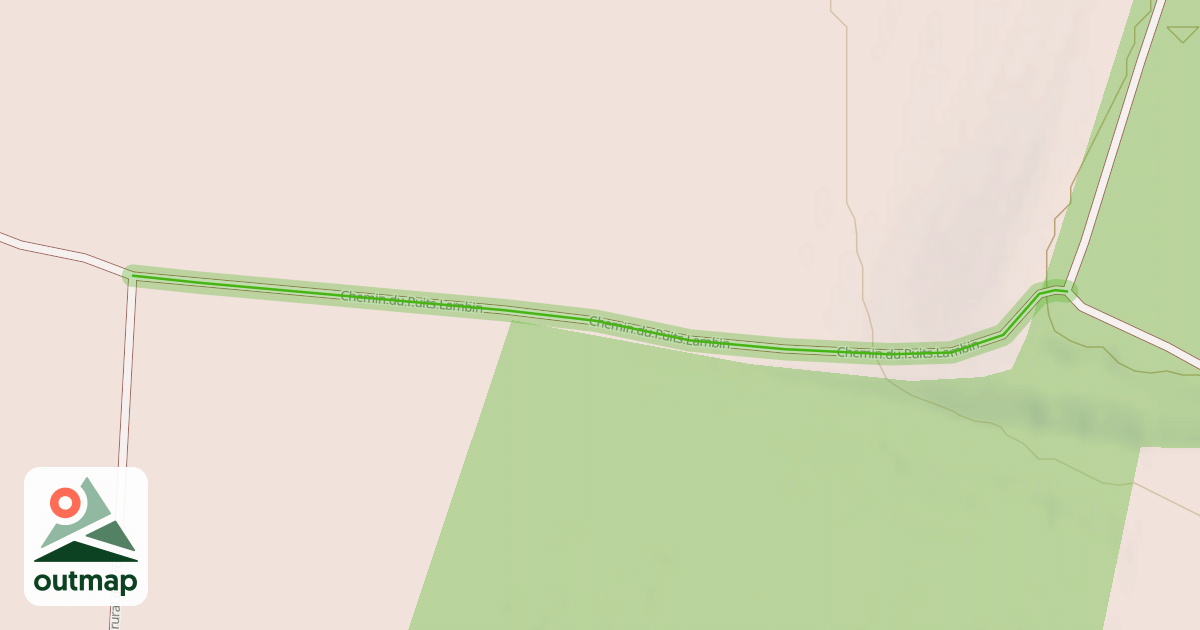 Map of Chemin du Puits Lambin