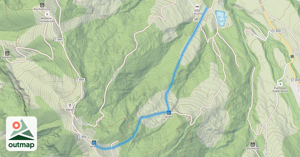 Map of Fontaine