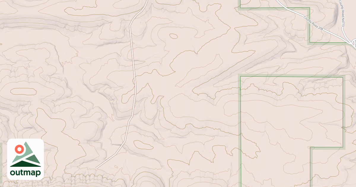Map of EAST SHAWNEE