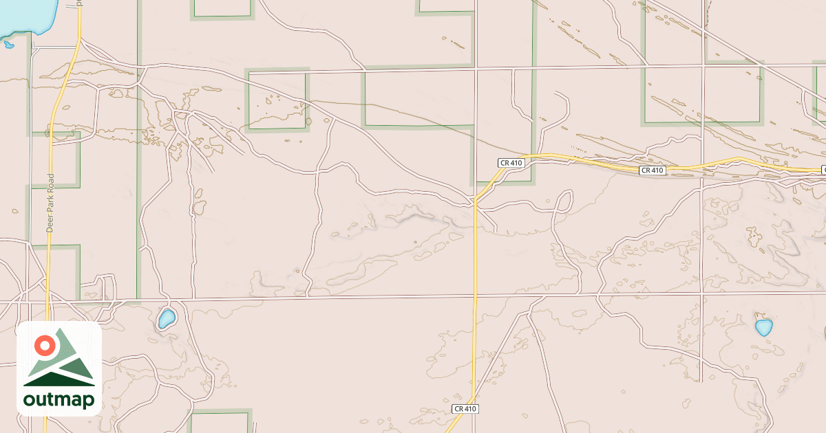 Map of Two-heart Trail
