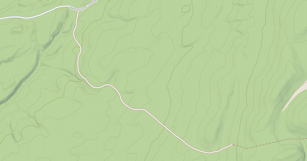 Map preview of HOMINY CREEK